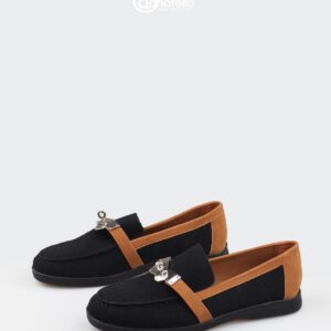 Donatello Black Pointed-Toe Heels