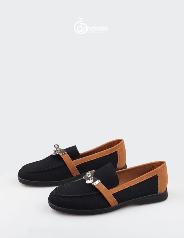 Donatello Black Pointed-Toe Heels