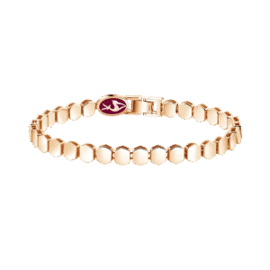 Mirror Bracelet Hexa Shape – 18K Rose Gold