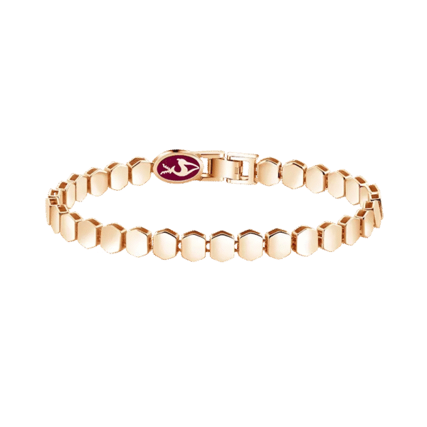 Mirror Bracelet Hexa Shape – 18K Rose Gold